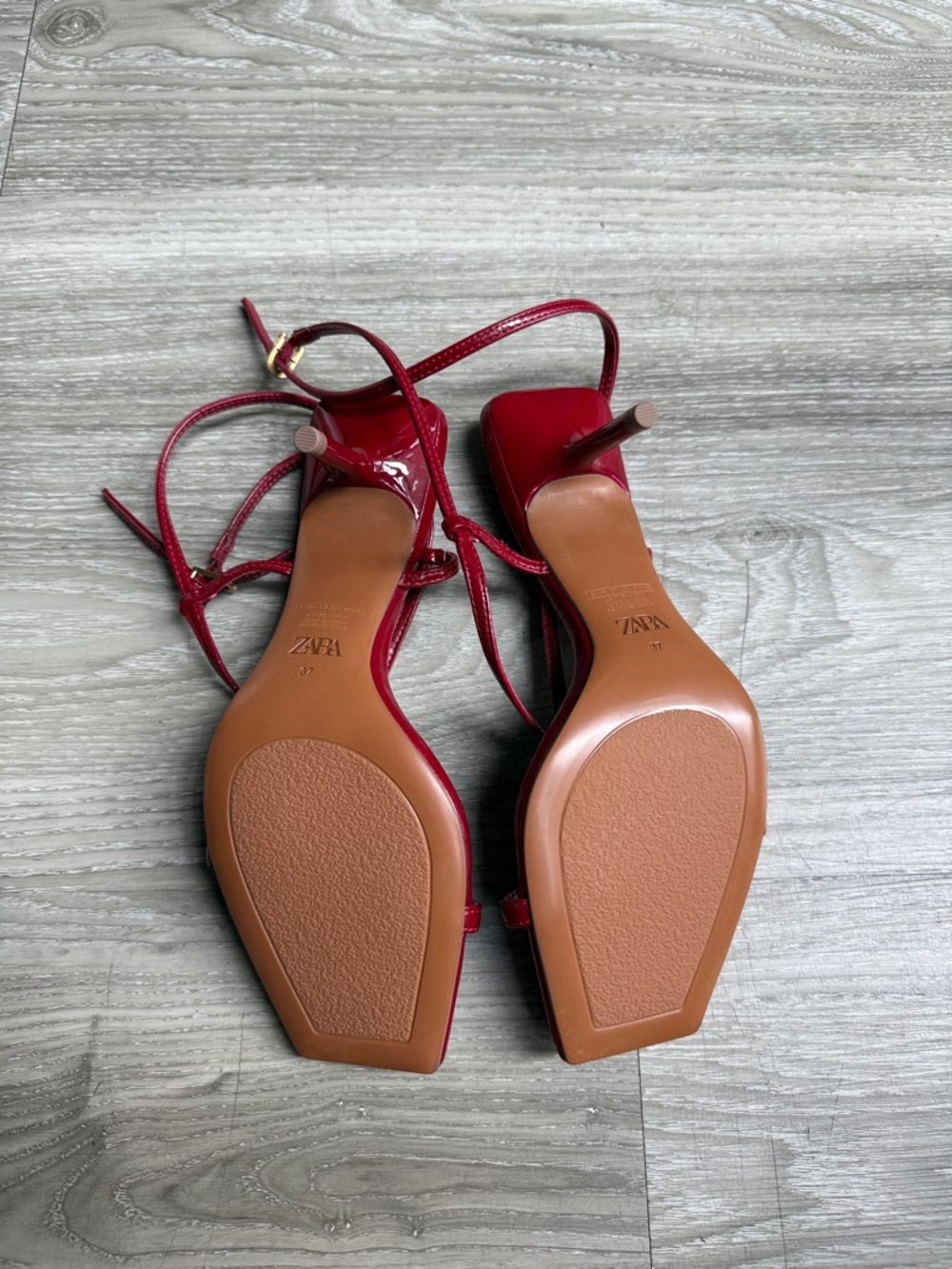 Zara heels sandal with ankle strap - Picture 4 of 4